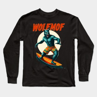 Vintage Wolfman Long Sleeve T-Shirt